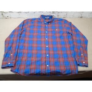 Ezekiel Premium Clothing Flannel Long Sleeve Button Up Shirt Men's Size XL